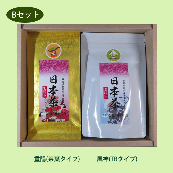 日本茶の2本セット